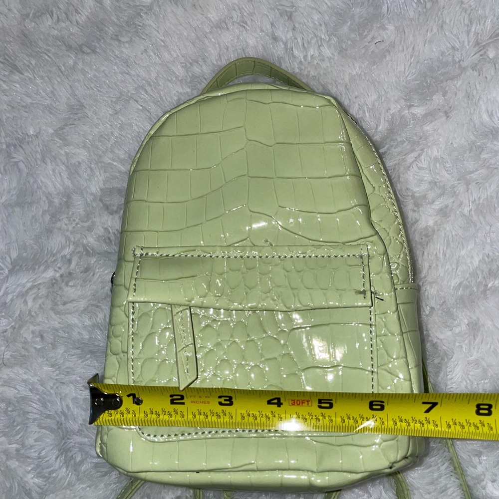 Light green mini backpack - Picture 4 of 8